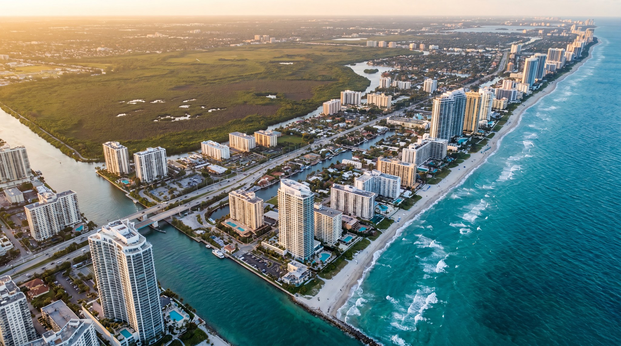 DSS South Florida Gold Coast tri-county coverage map